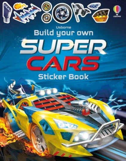 Build Your Own Supercars Sticker Book Av Simon Tudhope
