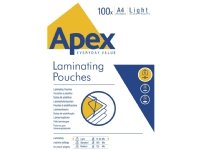 Lamineringslomme A4 klar 75/80 micron - (100 stk.)