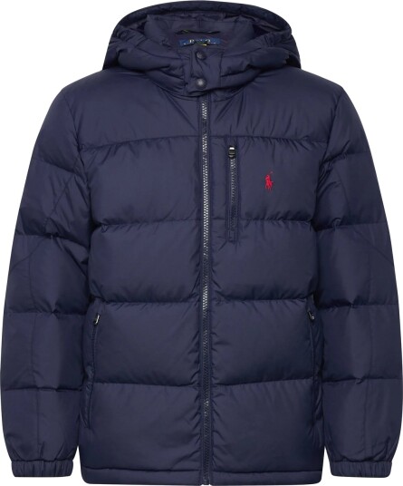 Ralph Lauren Kids The Gorham Down Hooded Jacket Navy 138 149