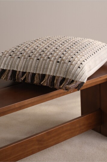 Jotex 50x50 Cm Putetrekk Naturlig/svart JONI 22272250131