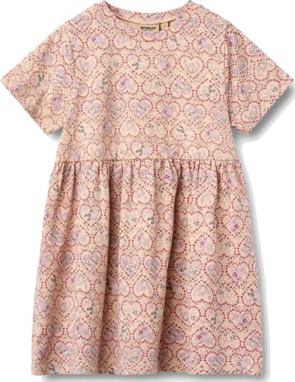 Wheat Jersey Dress S/S Anna   Multi/patterned   152