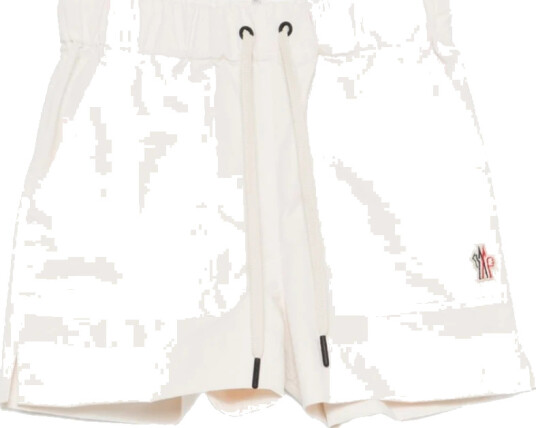 Moncler Dame Shorts Hvit S, Moncler Dame Shorts Hvit S,