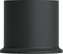 Sackit London bordlampefot sort 5 cm