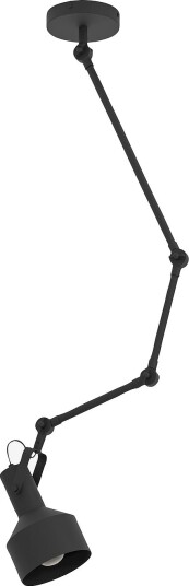 EGLO Plafond Takeley 1 Light Svart Plafonder