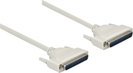 Delock Seriell Kabel Db 37 Hann Til Db 37 Hann 2 M Tommelskruer Beige