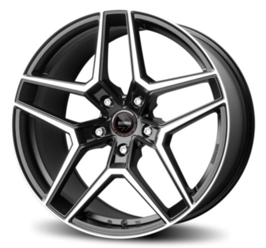Merit Alloy Alu. felg 8,5*20 ET30 MOMO RF 06 BLP 66,6   5x112 MOWR61E85030266