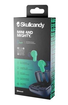 Skullcandy Dime Grønn/Mørk Blå Skullcandy Dime Grønn/Mørk Blå