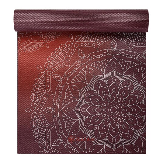 Gaiam Metallic Sunset Yoga Mat 6mm Premium Metallic Gaiam Metallic Sunset Yoga Mat 6mm Premium Metallic