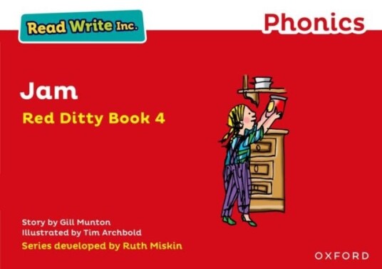Read Write Inc. Phonics: Jam Red Ditty Book 4 Read Write Inc. Phonics: Jam Red Ditty Book 4