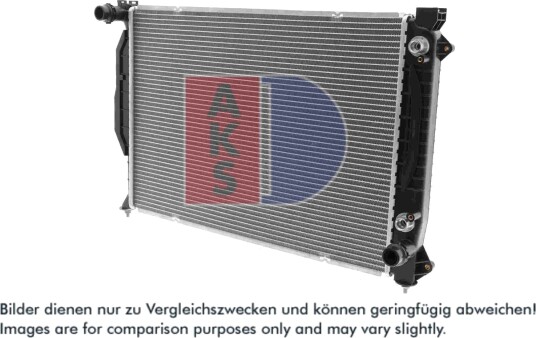 AKS DASIS 480150N Radiator motorkjøling