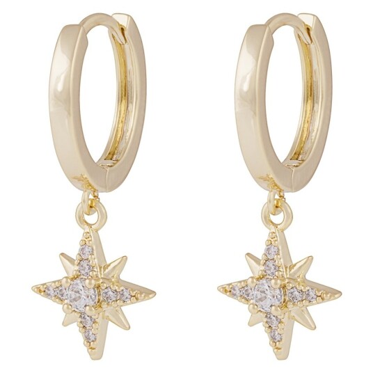 Snö Of Sweden Stellaris Pendant Ring Ear Gold Onesize Snö Of Sweden Stellaris Pendant Ring Ear Gold Onesize