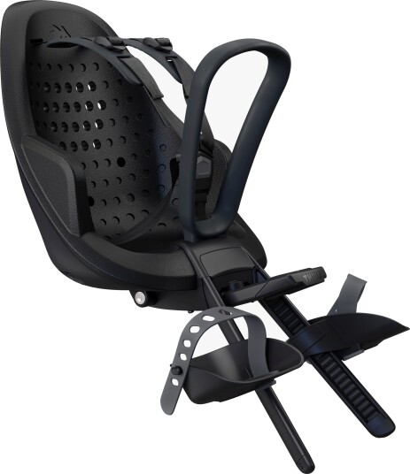 Thule Yepp 2 Mini Front Mount Sykkelsete, Midnight Black