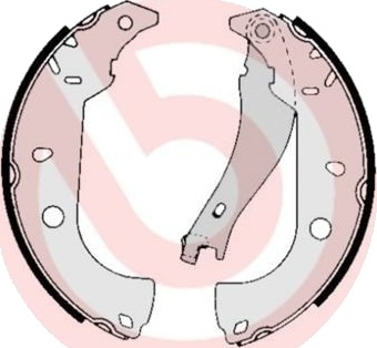 Bremsesko sett BREMBO S 23 511 Bremsesko sett BREMBO S 23 511
