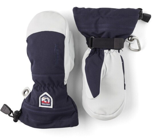 Hestra Army Leather Heli Ski JR Mitt Marin 7