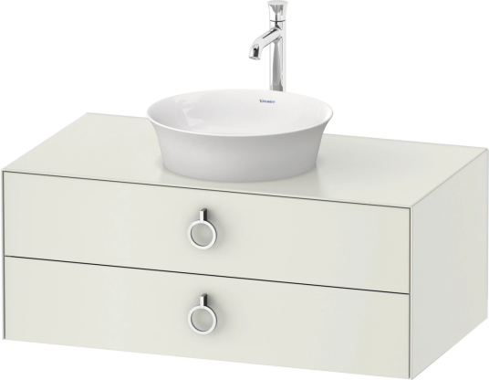 Duravit White Tulip Servantskap 2 skuf. 100x55x40,8 cm Hvit Matt