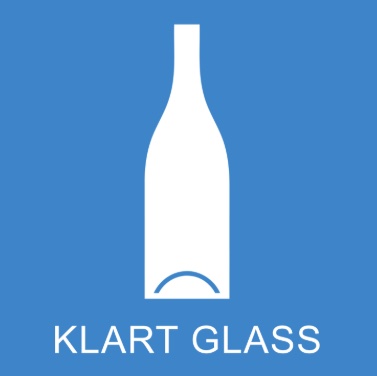 Klistremerke Klart Glass