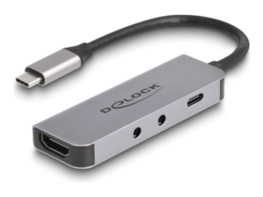 Delock - Dokkingstasjon - Usb-C / Thunderbolt 3 / Thunderbolt 4 - Hdmi