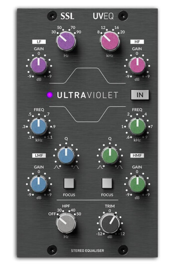 Solid State Logic Ssl 500-Series Ultraviolet Eq Solid State Logic Ssl 500-Series Ultraviolet Eq