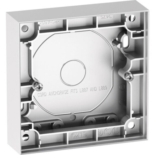 Elko Plus Enkel kappe 25mm ALUMINIUM - 1470801