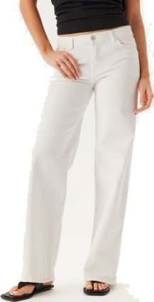 Pieces Pcselma Lw Wide Jeans Od Bright White 29/30 Pieces Pcselma Lw Wide Jeans Od Bright White 29/30