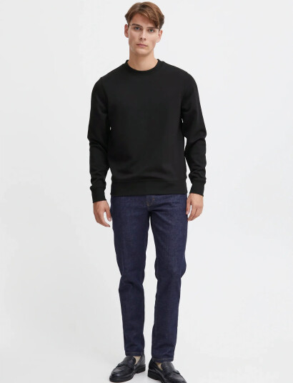 Casual Friday Cfsebastian 0096 Crew Neck Swe - Black - XXL Casual Friday Cfsebastian 0096 Crew Neck Swe - Black - XXL