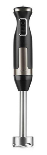 Black & Decker Bxhba1500e Stavmikser 1500 W med Rustfri Fot og Tilbehør - Svart