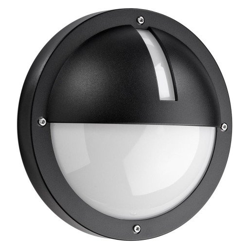 SG Uno utendørs vegglampe, Sort