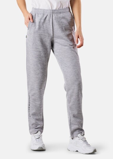 Training Logo Pants W Ii Lt. Grey. Melange/Seaweed Gree 34  Sweatpants