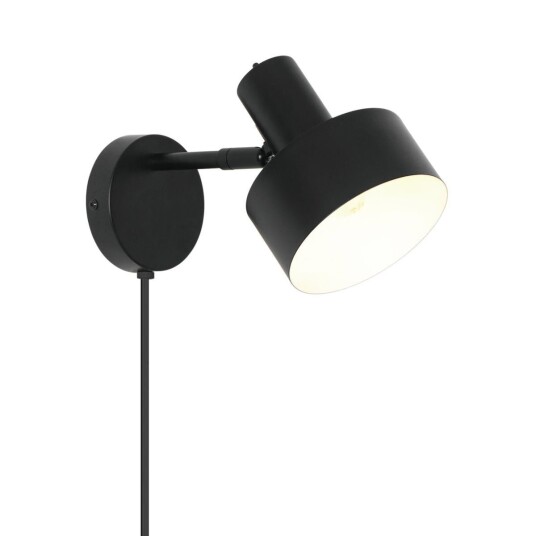Matis vegglampe - Svart