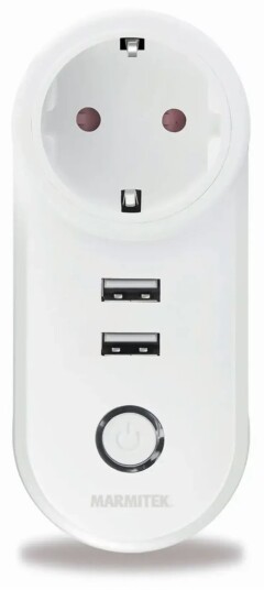 Marmitek Power SI Smart WiFi stikkontakt med energimåler Marmitek Power SI Smart WiFi stikkontakt med energimåler