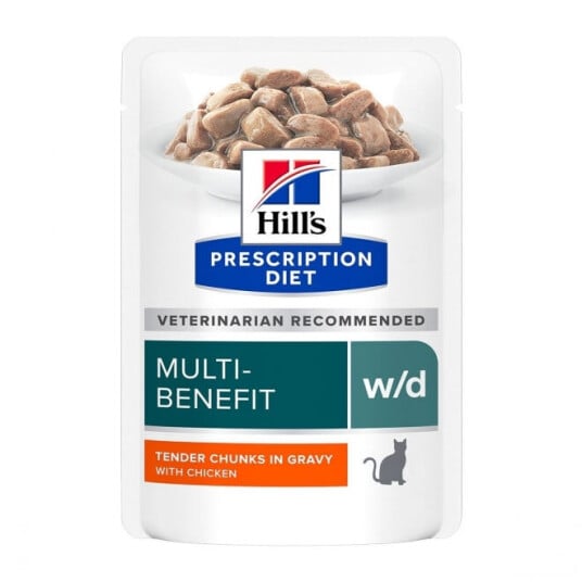 Hill'S Prescription Diet Feline W/D Multi Benefit 12X85 G