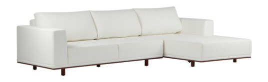 Jotex MATARA sofa 3-seter - divan høyre Naturhvit 1652152-02-0 1652152-01-0