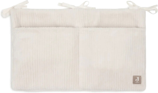 Jollein Playpen Storage Bag Organizer Cloudy Rib Cream 49X30