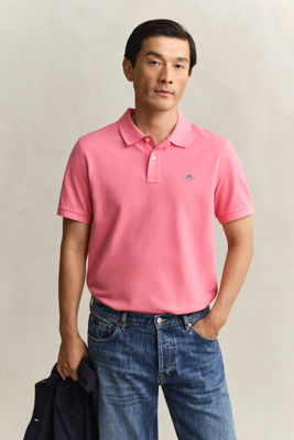 Gant Klassisk piquéskjorte i regular fit ROSE PINK XL