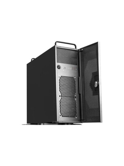 SilverStone RM42-502 Rackmontert 4U Kabinett Svart uten Strømforsyning