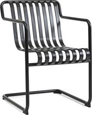HAY Palissade Cantilever Spisestol med Armlener Antrasitt HAY Palissade Cantilever Spisestol med Armlener Antrasitt