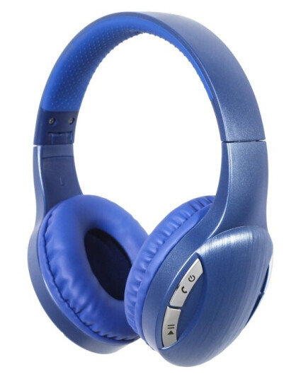 Gmb Audio - Hodetelefoner Med Mikrofon - Full Størrelse - Bluetooth - Trådløs, Kablet - 3,5 Mm Jakk - Blå Gmb Audio - Hodetelefoner Med Mikrofon - Full Størrelse - Bluetooth - Trådløs, Kablet - 3,5 Mm Jakk - Blå