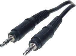 S Conn 1.5M 3.5Mm 3.5Mm Hankjønn 3.5Mm Hankjønn 1,5 M Sort