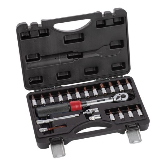 Hero-Tools Momentnøkkel-sett 1/4" (2-20Nm) - 21 deler