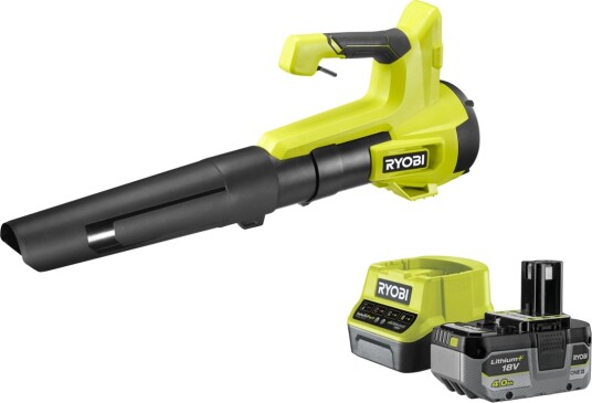 Ryobi Løvblåser batteri RY18BLB 140 One+ komplett Ryobi Løvblåser batteri RY18BLB 140 One+ komplett