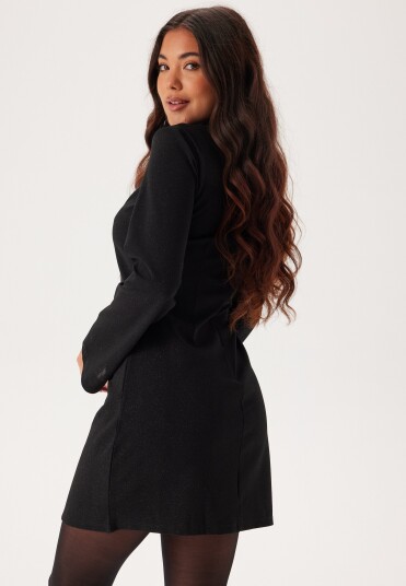 Pieces Pcpaige Reem Ls Mock Neck Dres