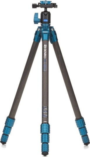 Benro Tssl08cn00p, 3 Ben, Svart, Blå, 156 Cm, 1,02 Kg