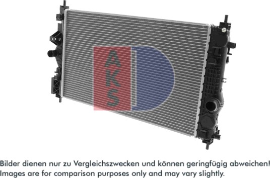 AKS DASIS 090158N Radiator motorkjøling