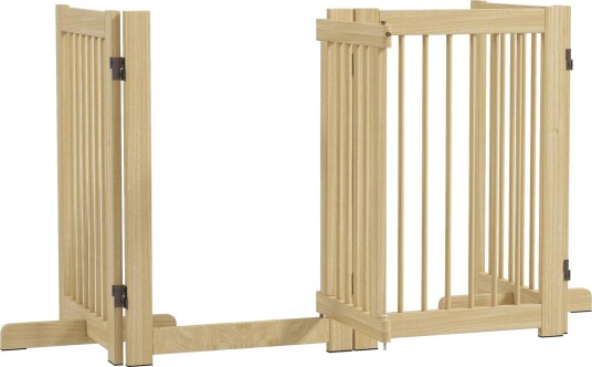 Northio Sammenleggbar Hundeport 4 Deler 204X75 cm