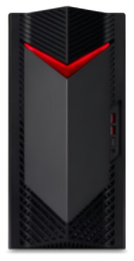 Acer Nitro 50 N50 660 Intel Core Ultra 7 265F 32 Gb Ddr5 Sdram 1 Tb Ssd Nvidia Geforce Rtx 5060 Windows 11 Home Desktop Pc Sort Rød DG.E4FEG.006