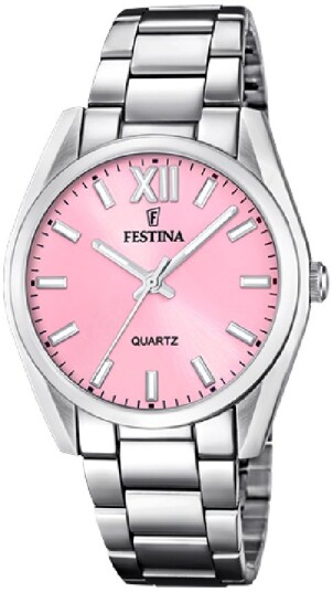 Festina Dameklokke F20622 M Boyfriend Rosa/Stål Ø36.8 mm Festina Dameklokke F20622 M Boyfriend Rosa/Stål Ø36.8 mm