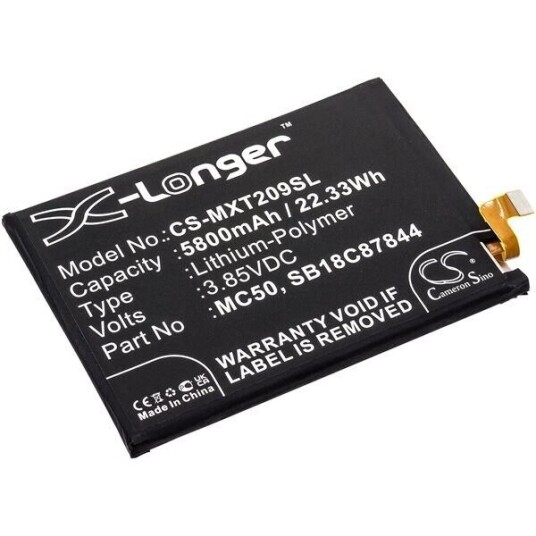 Motorola Moto G9 Power batteri (5800 mAh 3.85 V, Sort)
