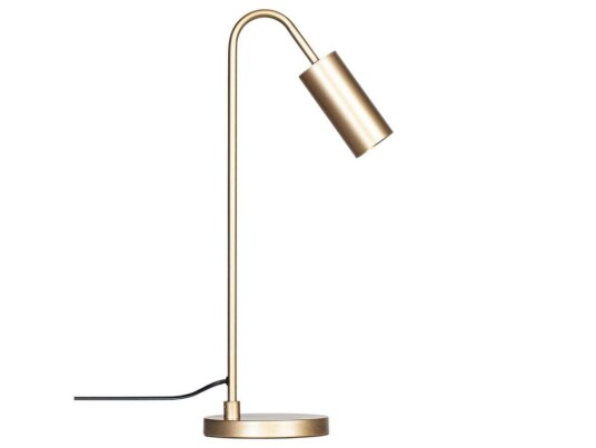 By Rydéns Curve Bordlampe Matt Gold By Rydéns Curve Bordlampe Matt Gold