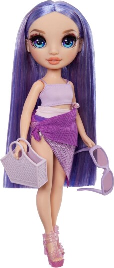 Rainbow High Swim & Style Dukke 4+ År Violet