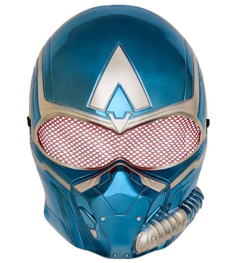 Rubies Kostymer Captain America Metallic Maske OneSize Kostymer Blå